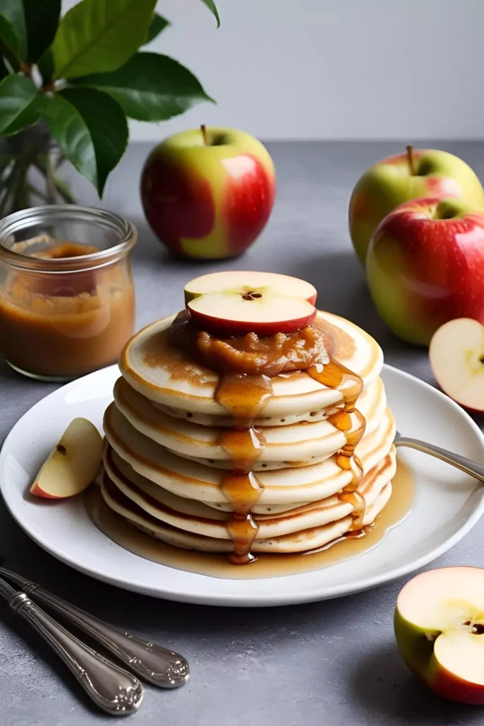 Apple Butter Pancakes