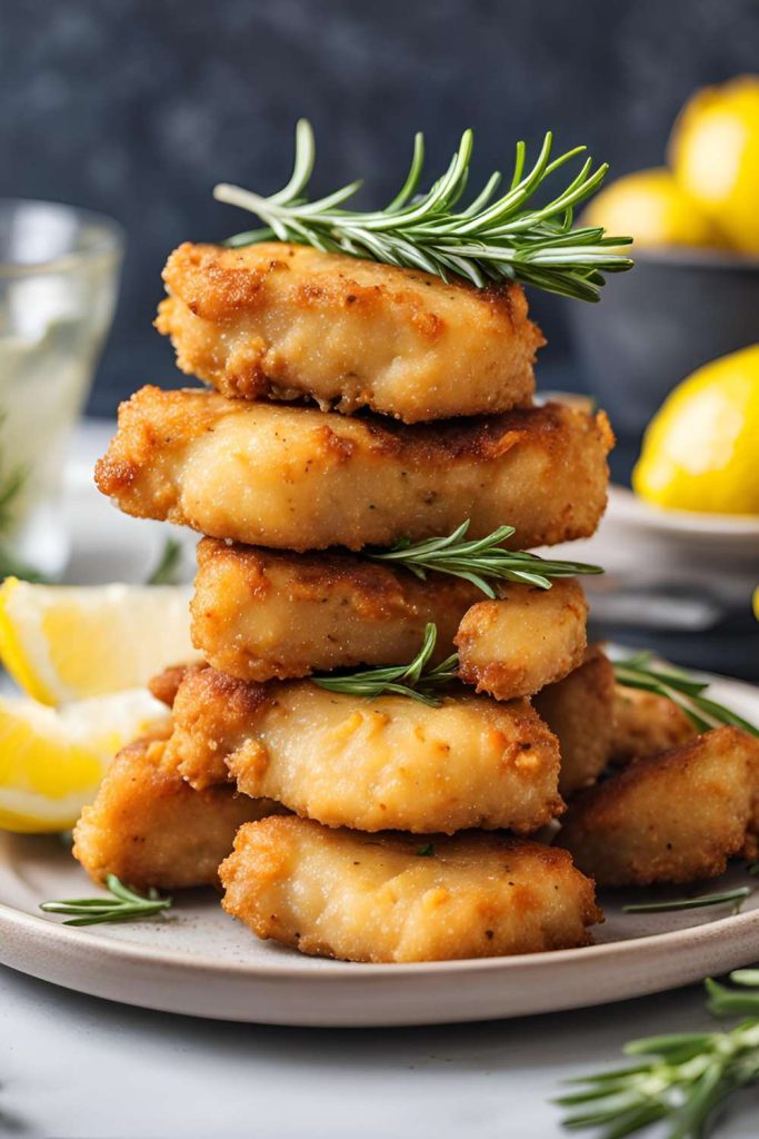 Lemon Herb Chicken Nuggets