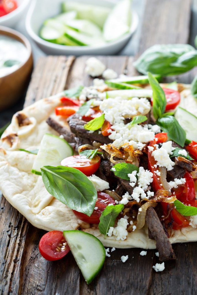 Flatbread with Grilled Vegetables