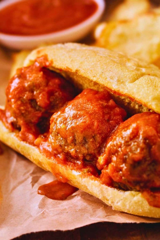 Mutton Meatball Subs -  Pinned Recipe