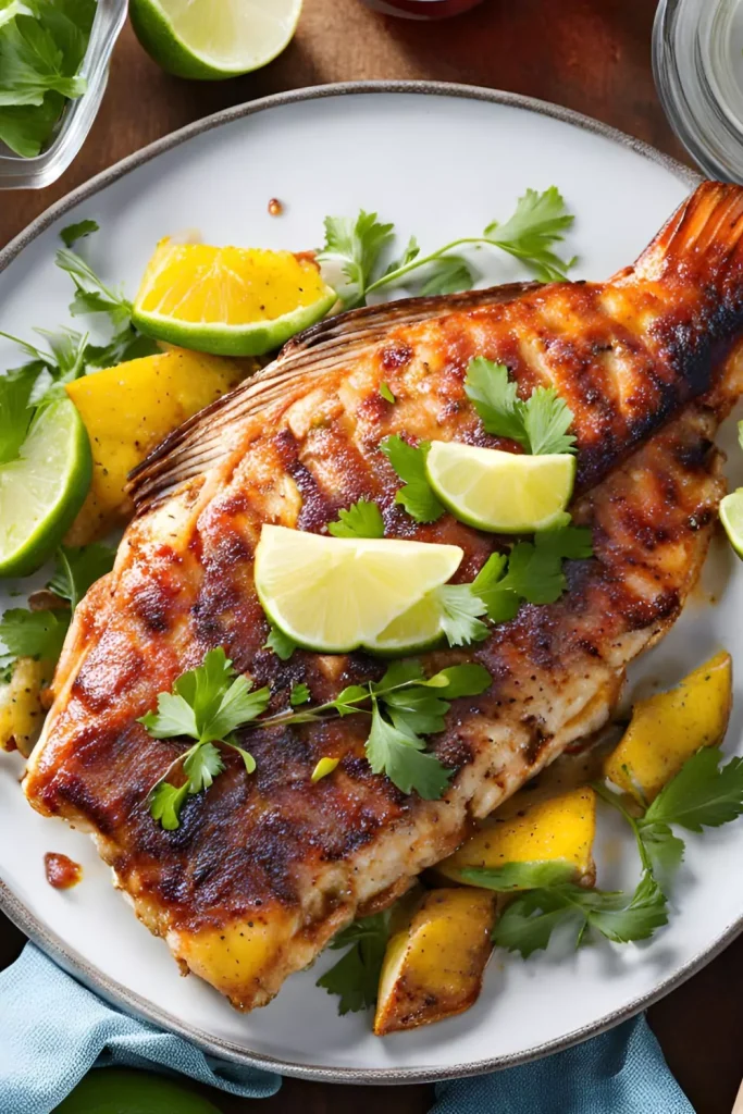 Sweet and Tangy BBQ Snapper