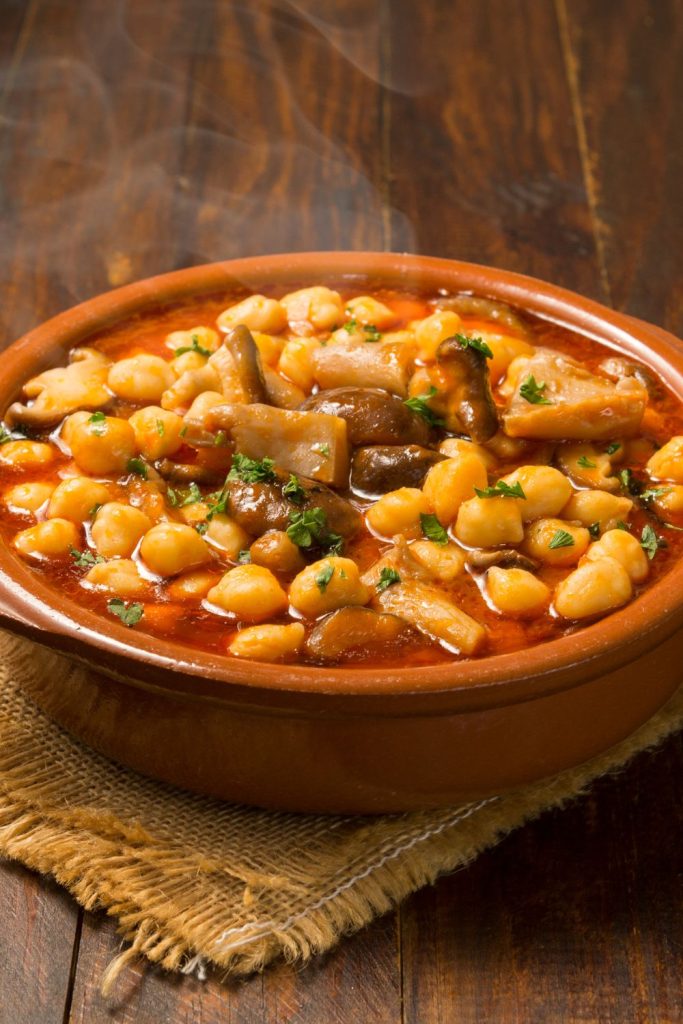 Maghmour (Lebanese Eggplant and Chickpea Stew)