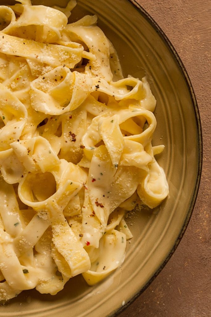 Bowtie Pasta with Roasted Garlic and Parmesan