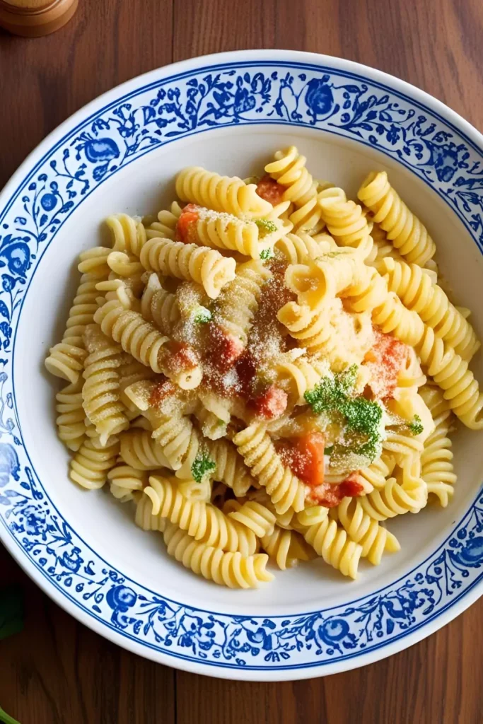 Carbonara-Inspired Fusilli