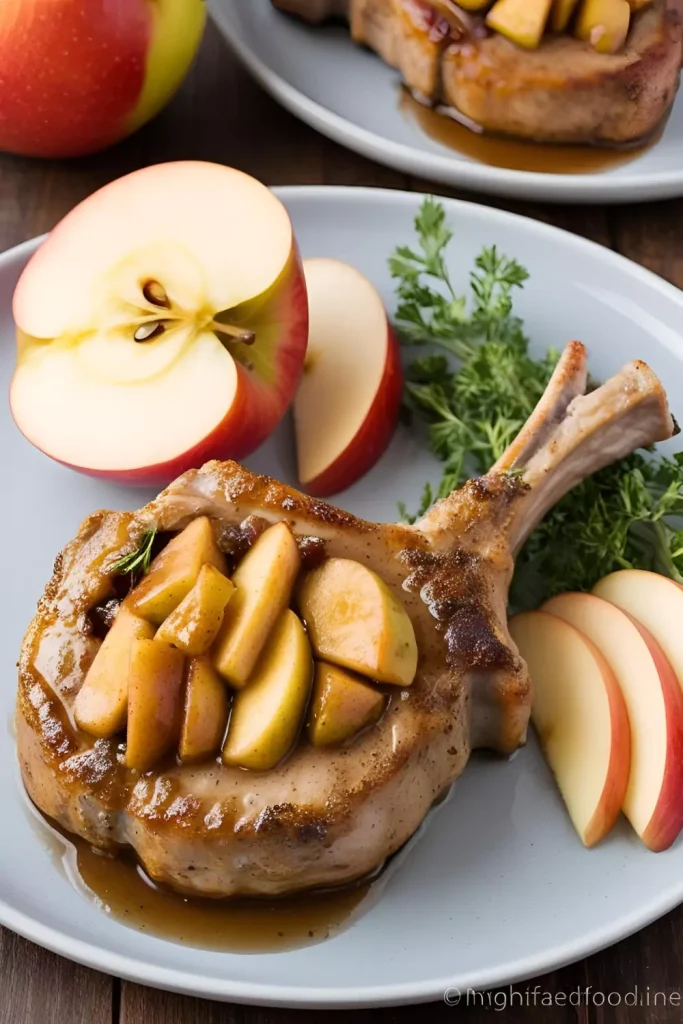 Apple-Stuffed Pork Chops