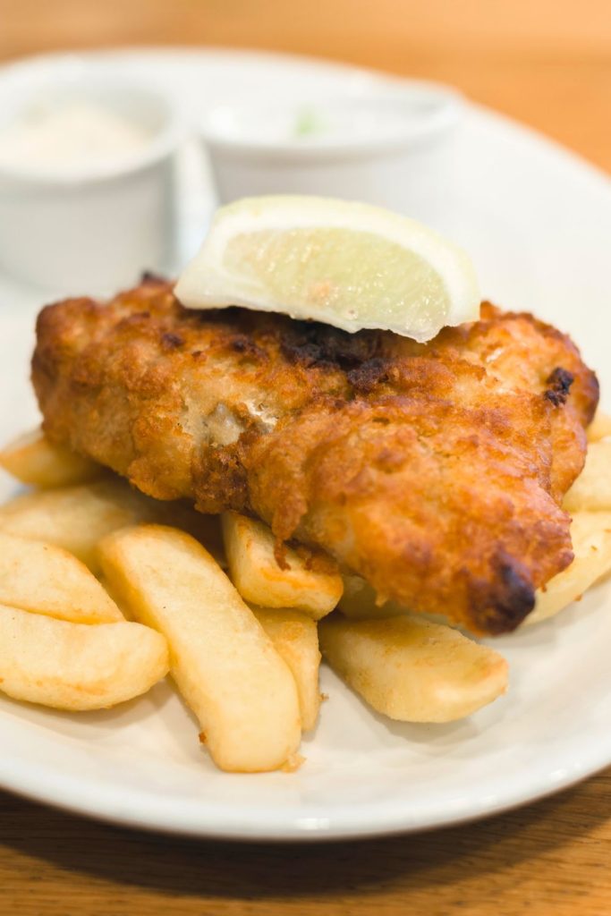 Whiting Fish and Chips