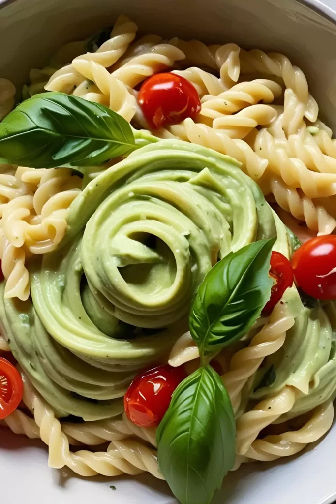 Creamy Avocado Fusilli