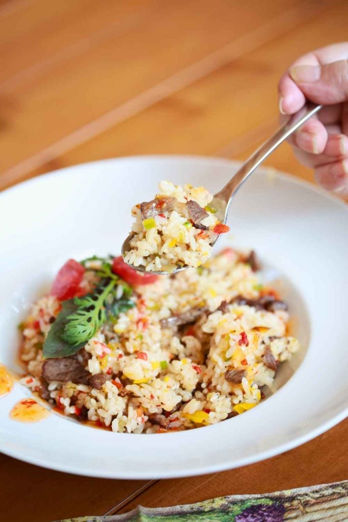 18. Lobster Mushroom Fried Rice - Pinned Recipe