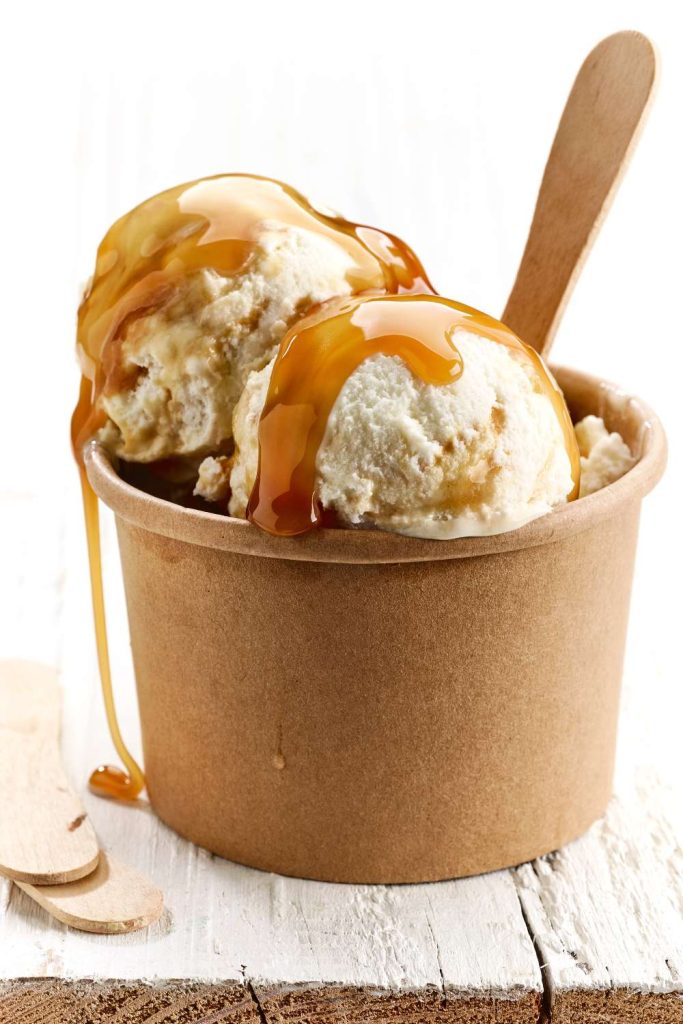 Salted Caramel Protein Ice Cream