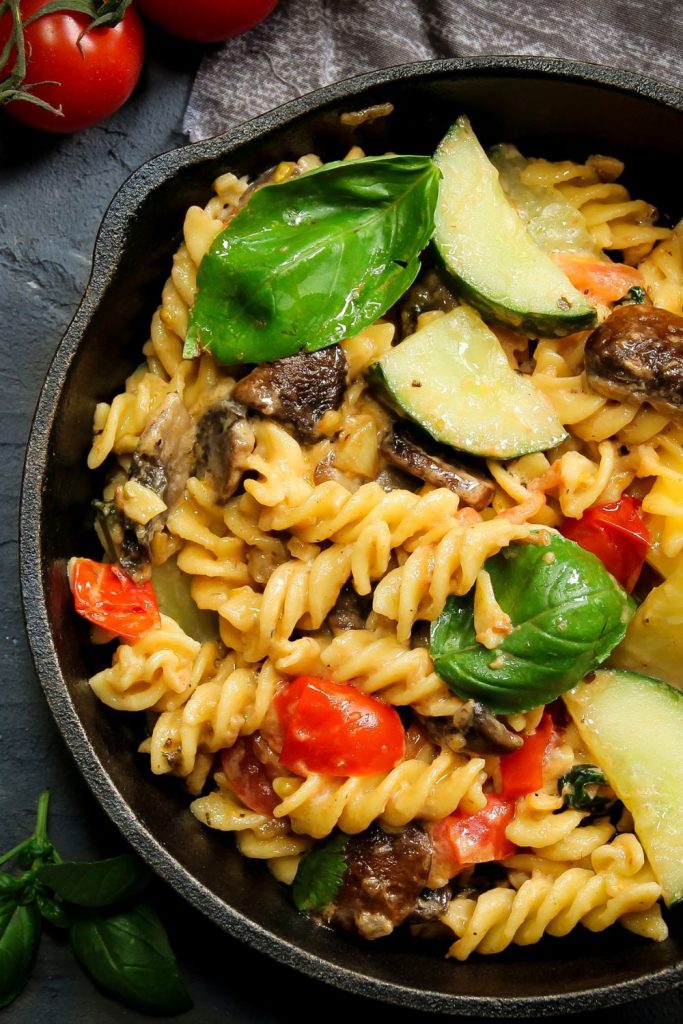 Vegetarian Bowtie Pasta Primavera