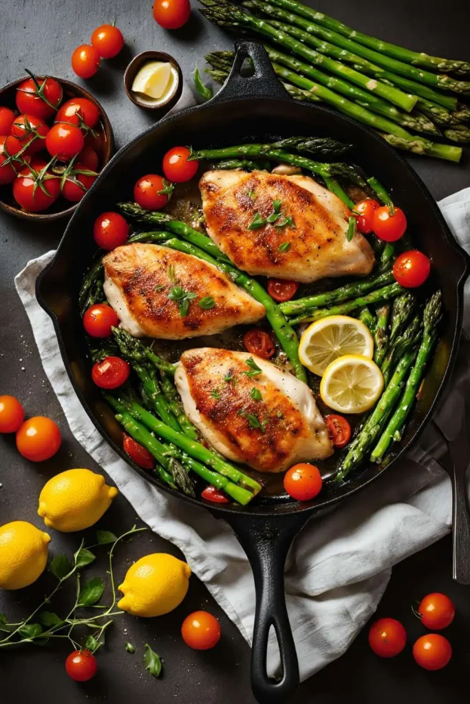 One-Pan-Lemon-Garlic-Chicken