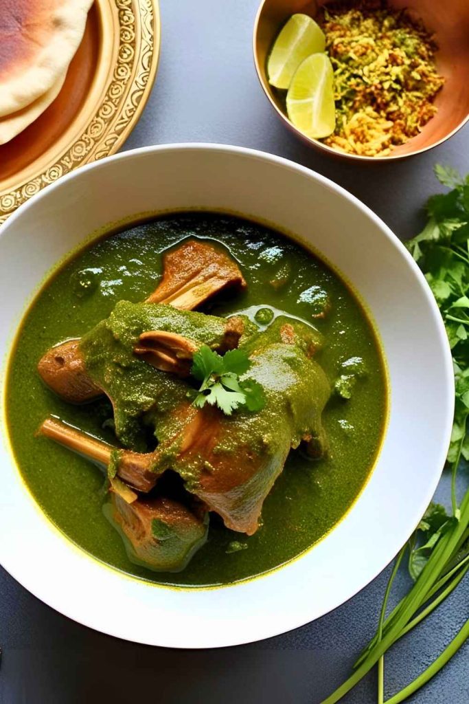 Green Mutton Curry (Hariyali Gosht) - Pinned Recipe
