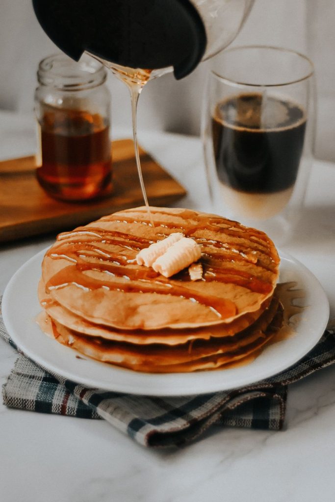 Lobster Pancakes with Herb Butter