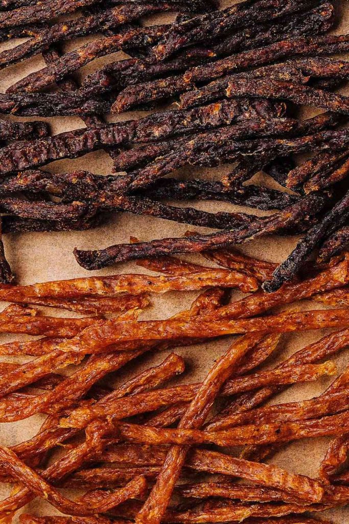 Spicy Sriracha Salmon Jerky