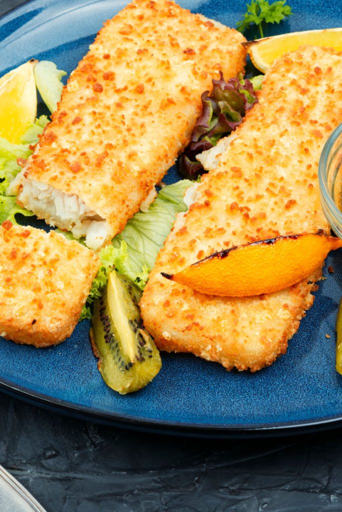 Baked Parmesan-Crusted Whiting Fish