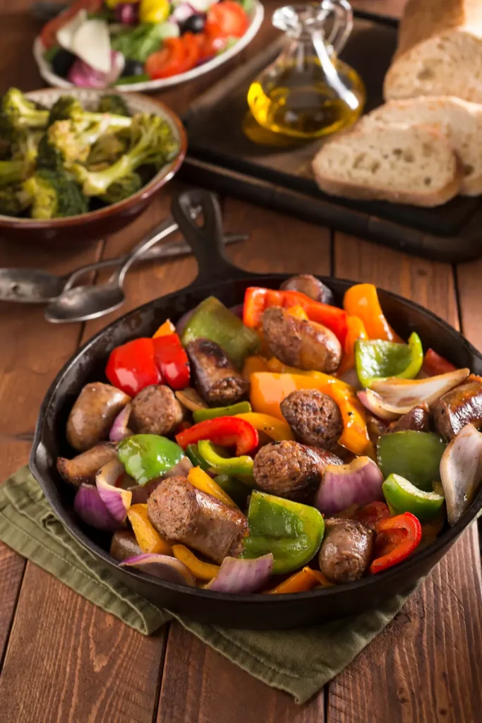  One-Pan Sausage & Peppers