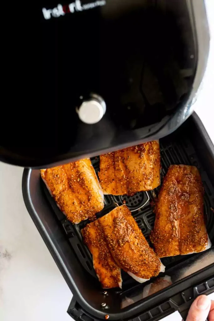 Spicy Cajun Air Fryer Hake