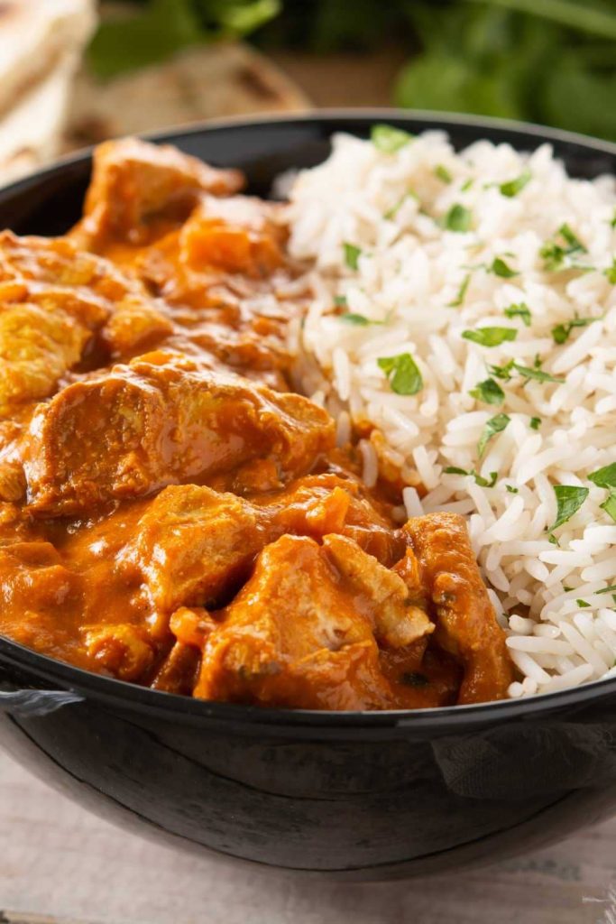 Turmeric Rice and Chicken Bowl