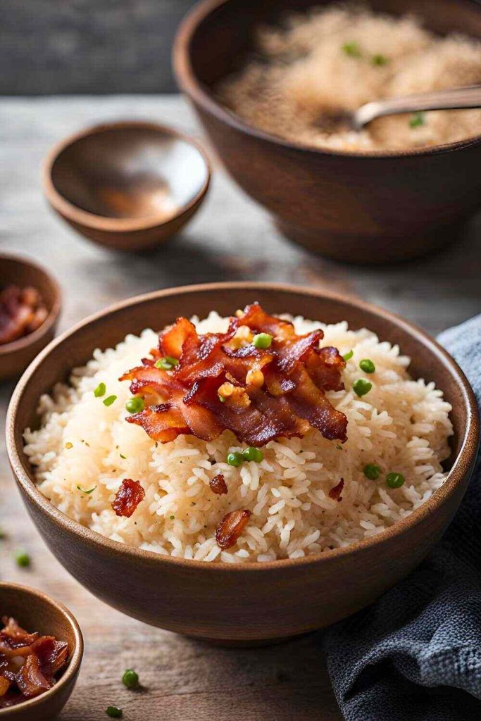 5-Ingredient Bacon Rice