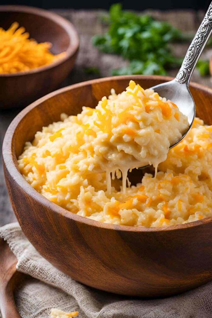 5-Ingredient Cheesy Rice