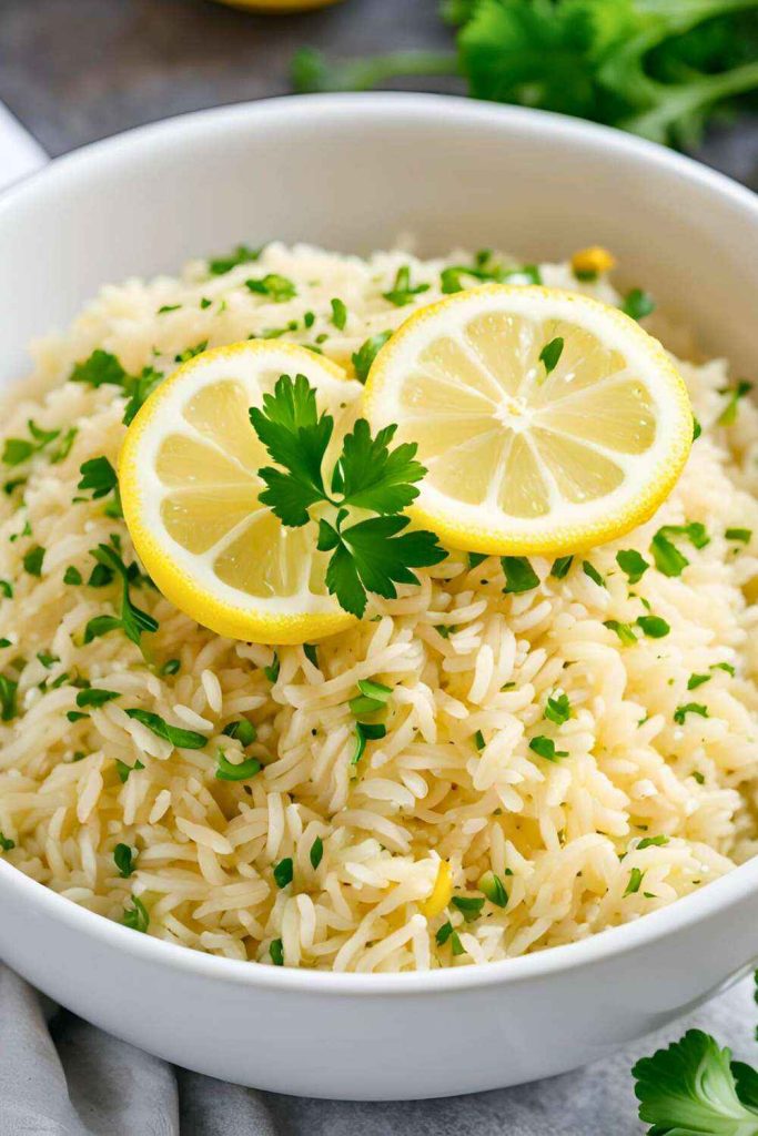 5-Ingredient Lemon Rice