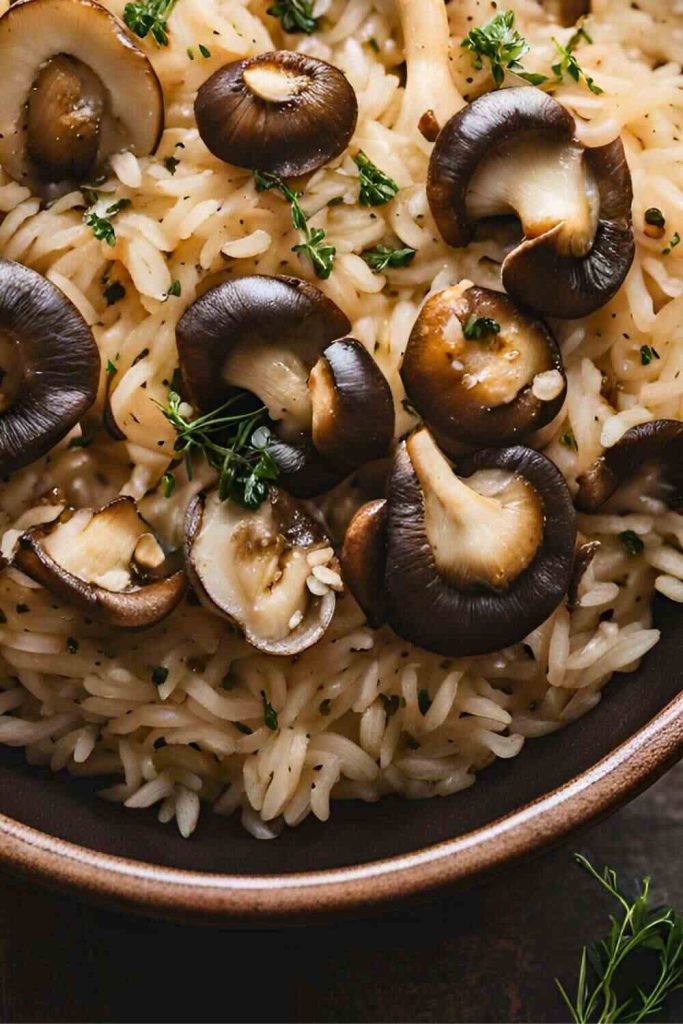 5-Ingredient Mushroom Rice