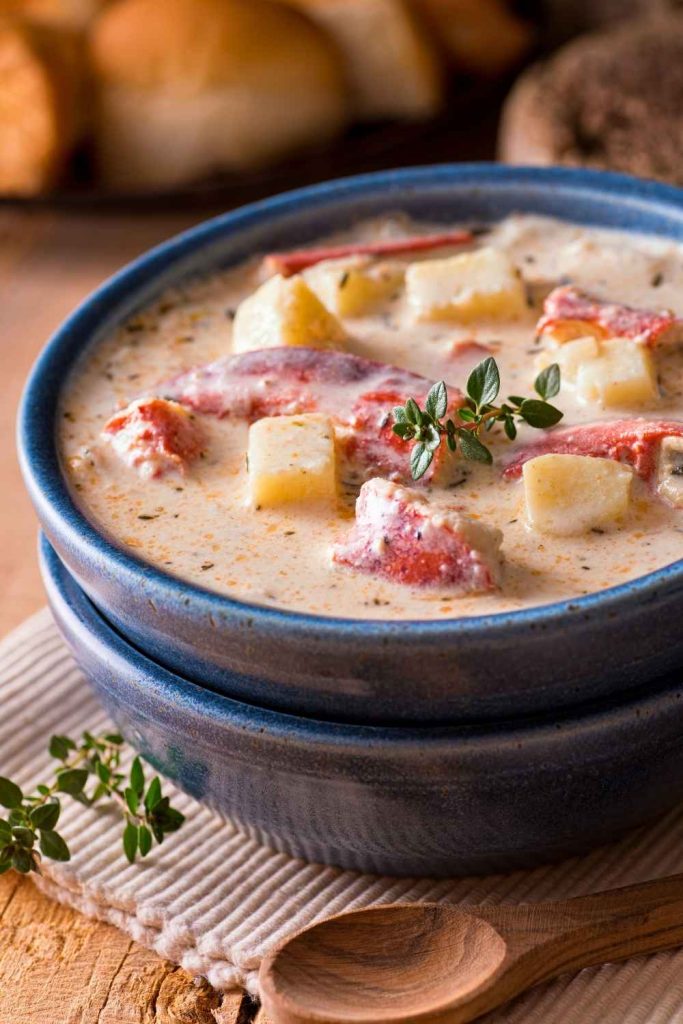 5. Lobster Mushroom Chowder - Pinned Recipe