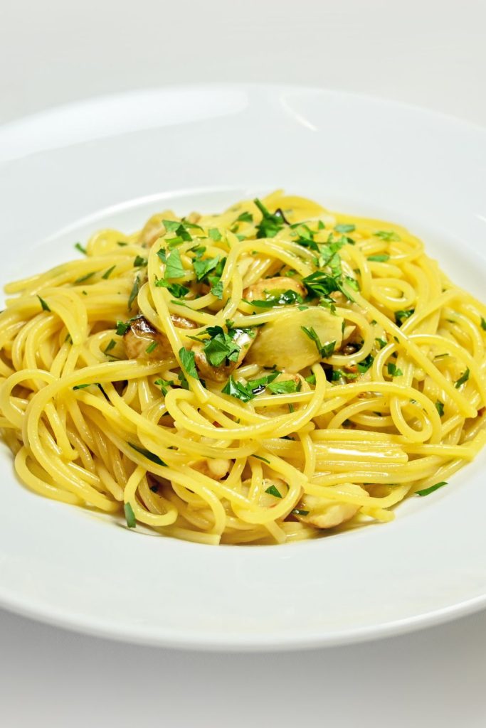 Garlic Butter Bowtie Pasta