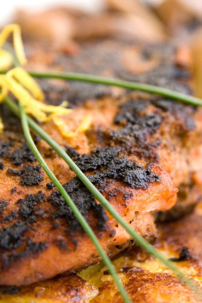 Grilled Blackened Salmon