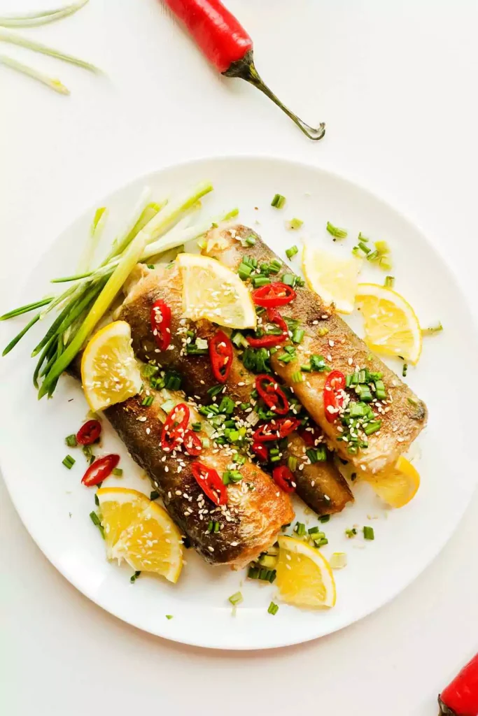 Garlic Butter Air Fryer Hake