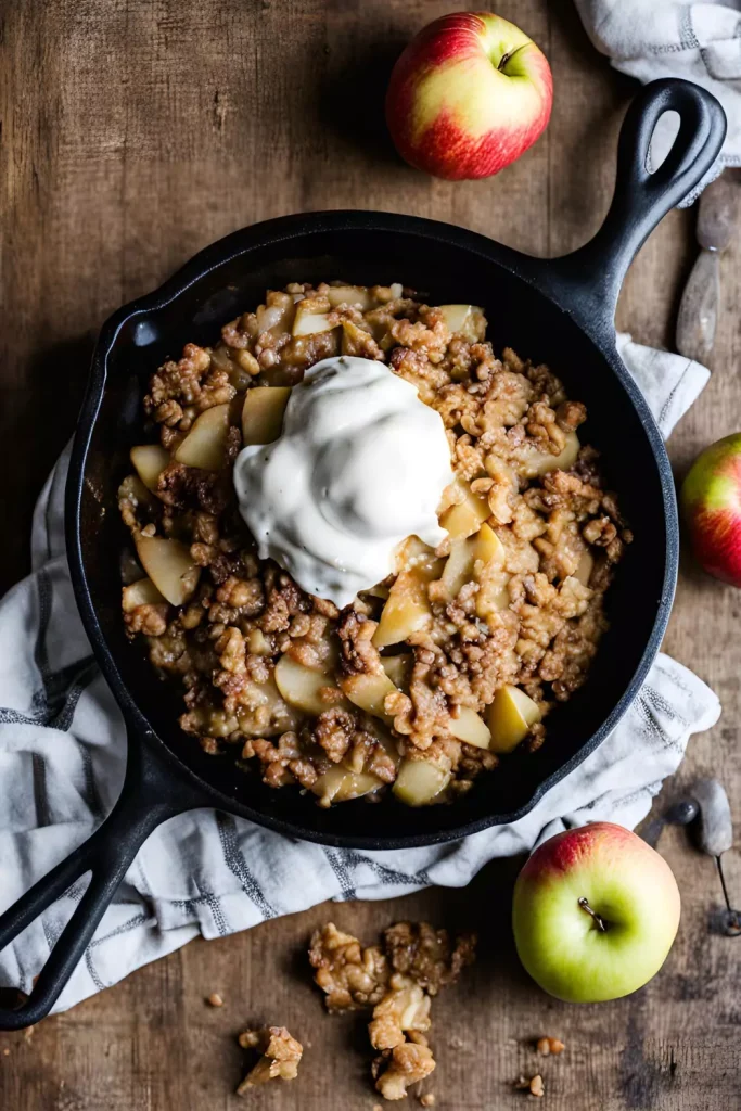 Skillet Apple Crisp 