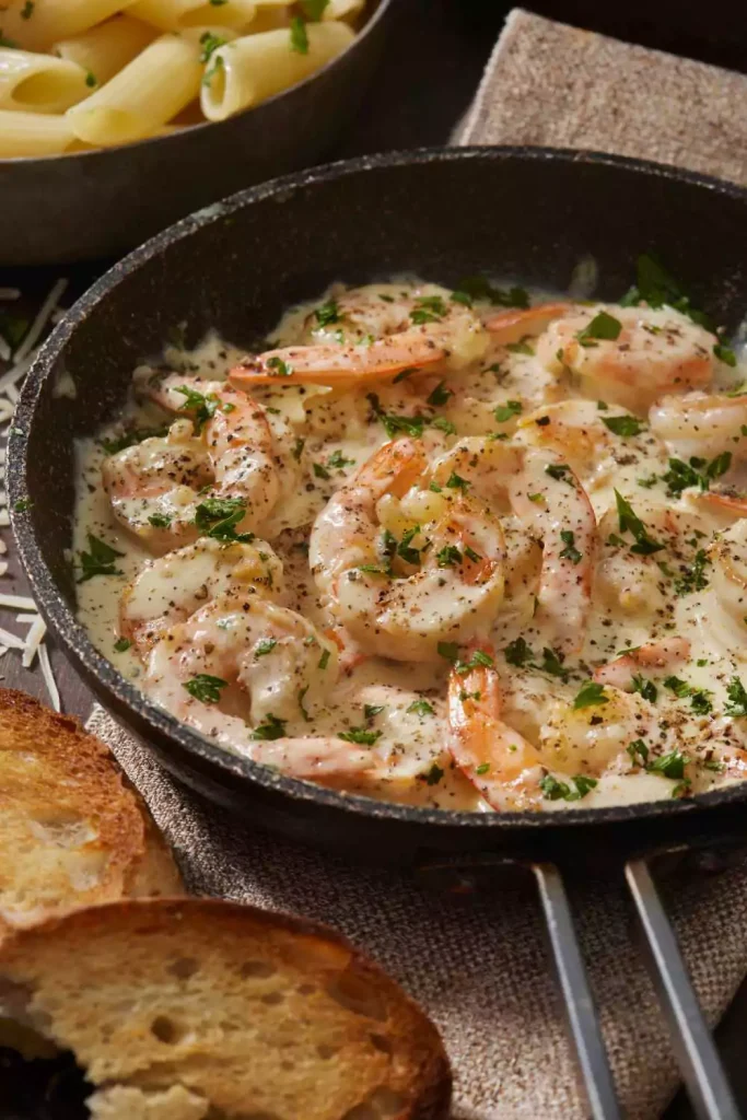 Creamy Garlic Shrimp