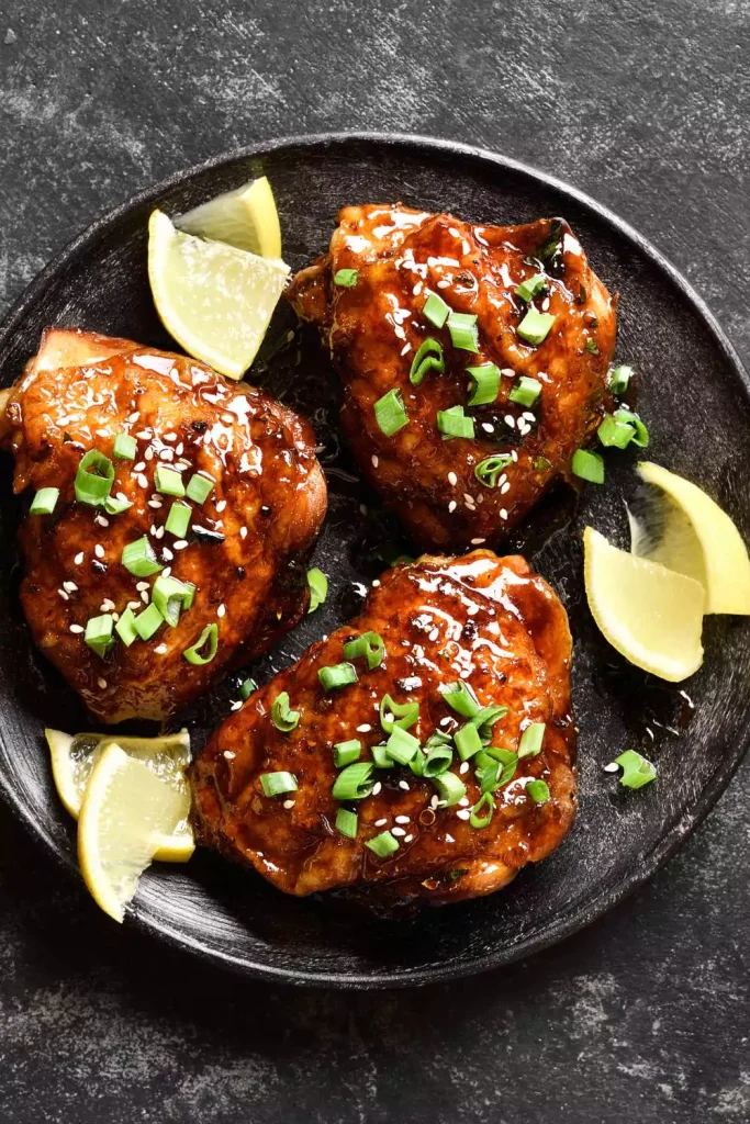 Honey Garlic Chicken Thighs