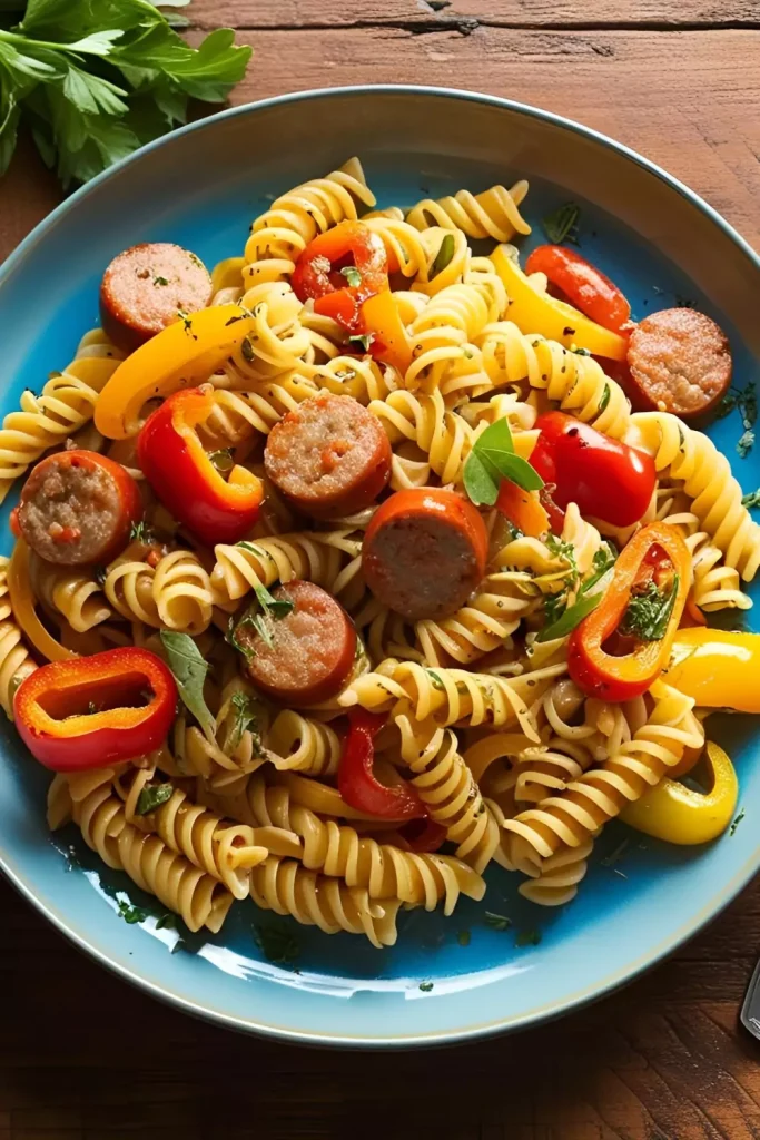 Sausage & Peppers Fusilli