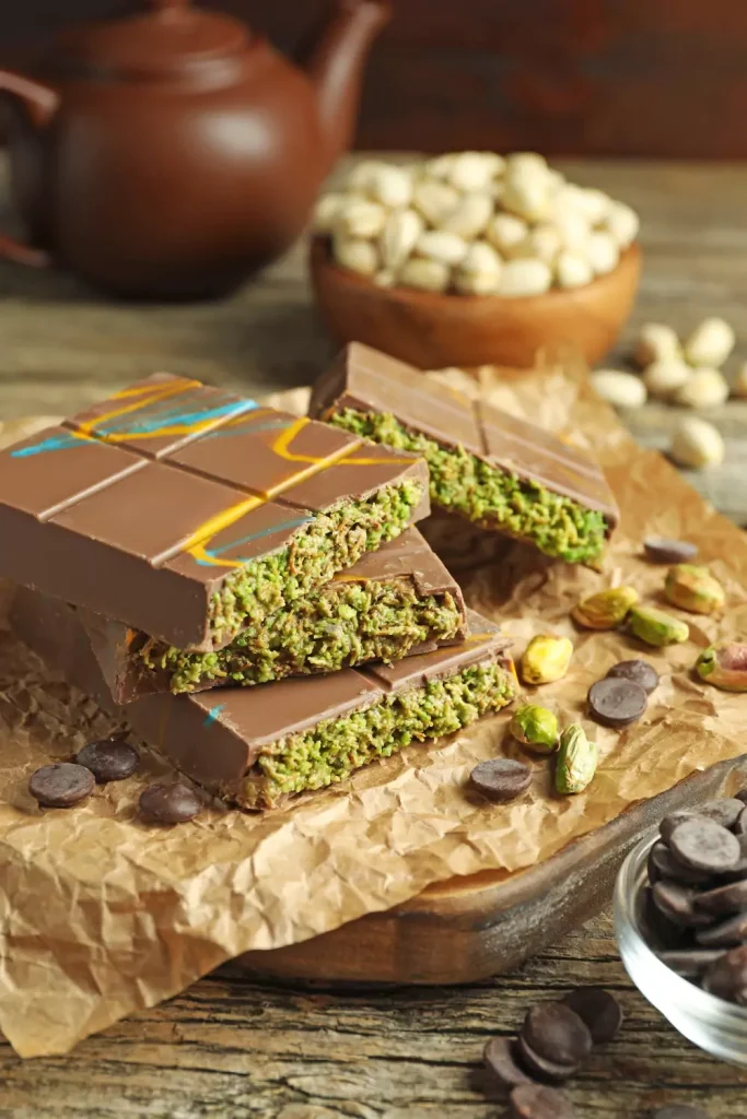 Chocolate Pistachio Bar