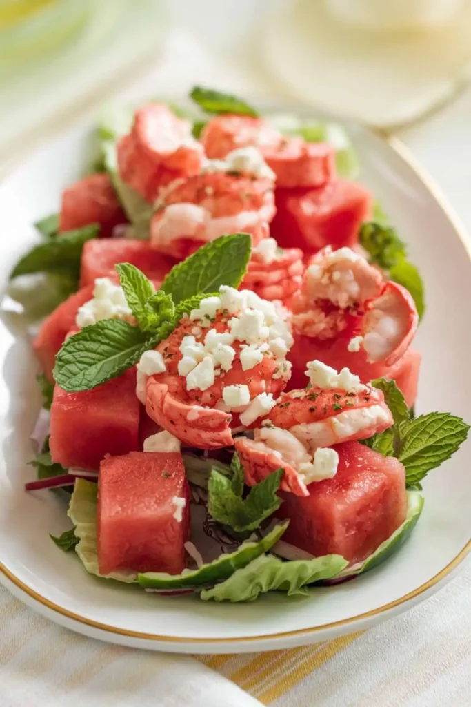 Lobster-And-Watermelon-Salad