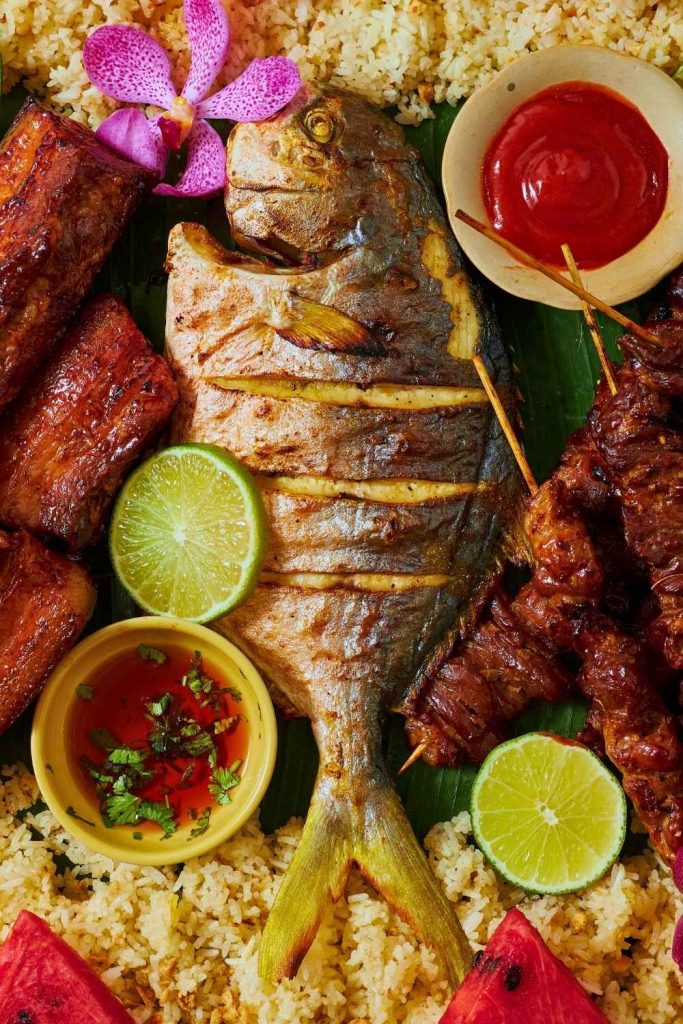 Mediterranean-Indian Fusion Grilled Fish - PinnedRecipe