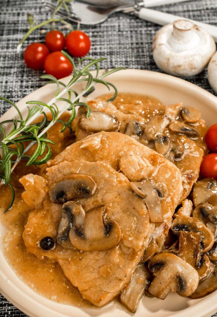 Creamy Mushroom Pork Chops