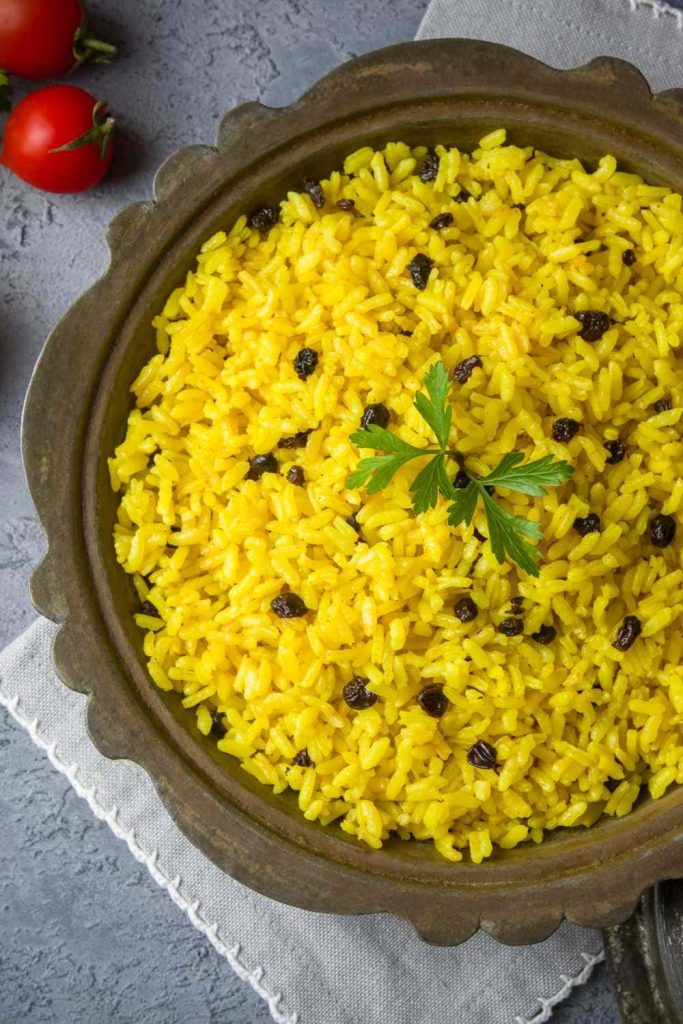 Coconut Turmeric Rice