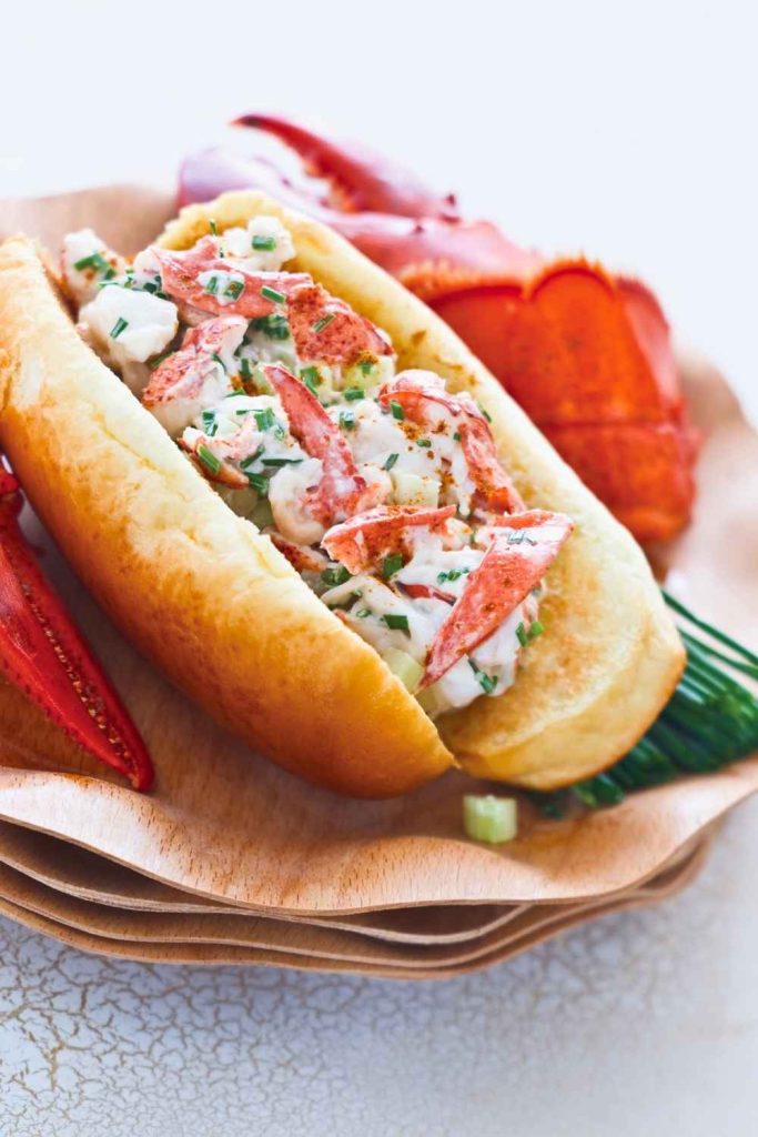 8. Lobster Mushroom “Lobster” Roll - Pinned Recipe
