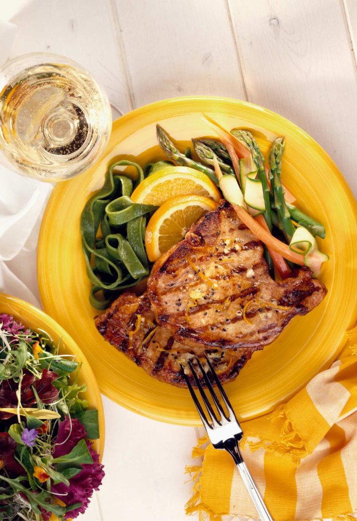 Lemon Herb Pork Chops