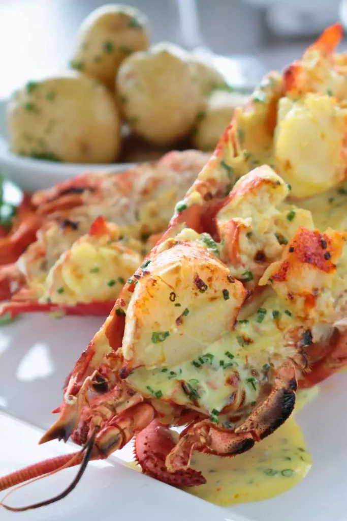 Air Fryer Lobster Thermidor