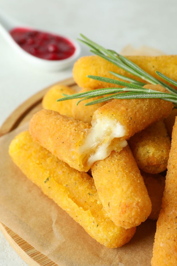 Air Fryer Mozzarella Sticks