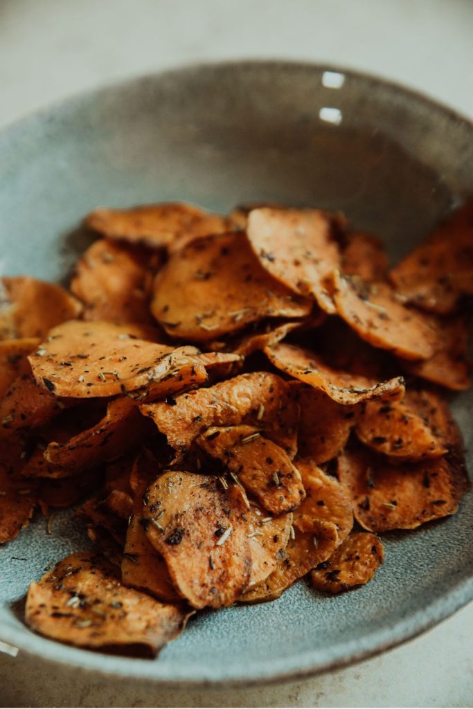 Air Fryer Sweet Potato Chips