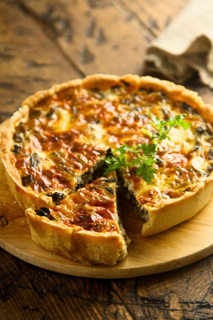 “Anything Goes” Quiche