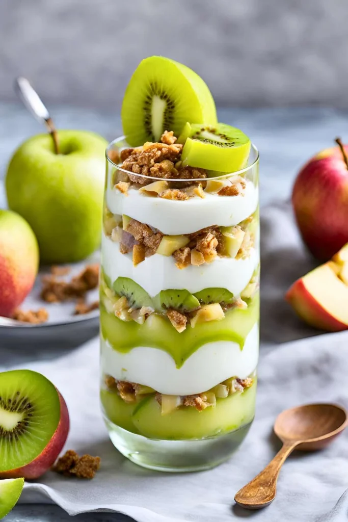 Apple Kiwi Parfait