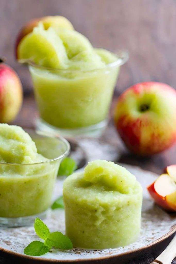 Apple Kiwi Sorbet