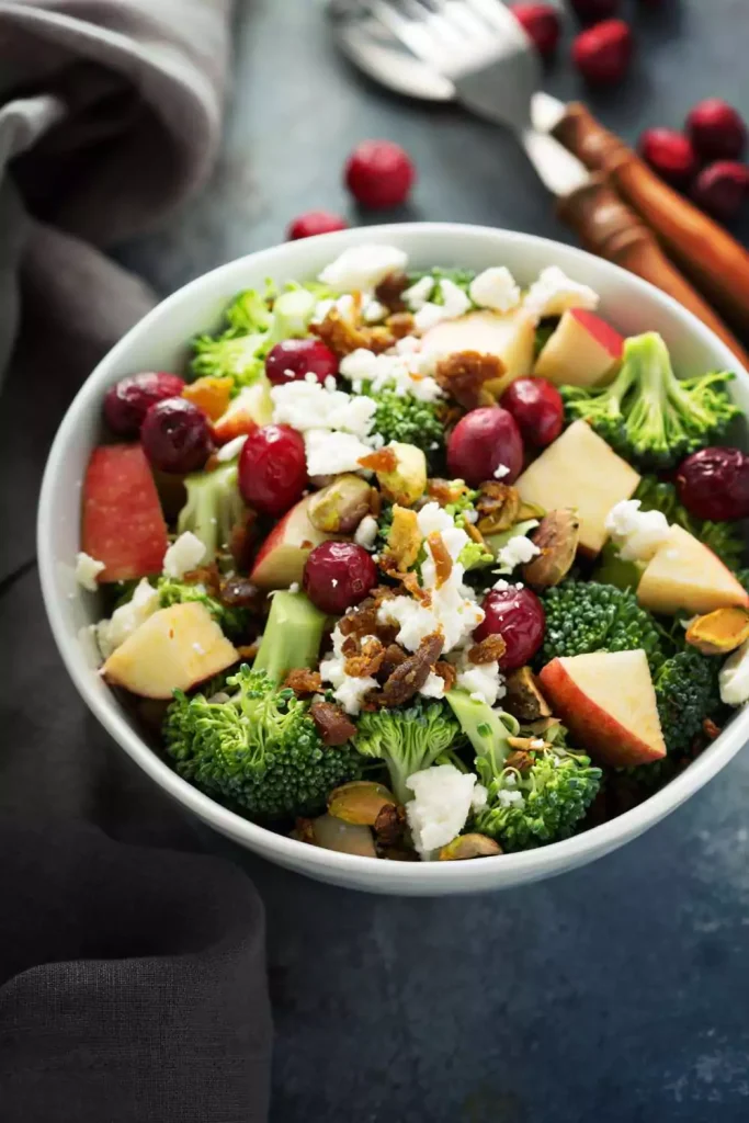 Apple Salad with Walnuts and Feta