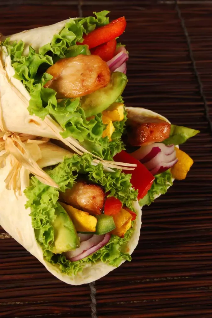 Avocado Sandwich Wrap