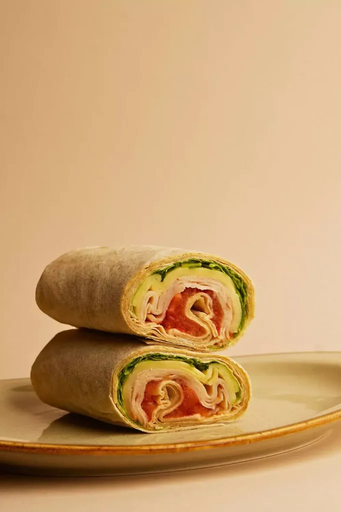 Avocado-Turkey Wrap